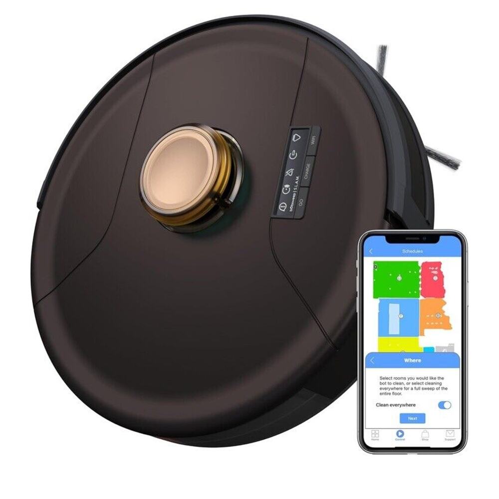 bObsweep PetHair SLAM Wi-Fi Robot Vacuum Cleaner and Mop - Jet 10660721_NEW_app